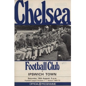 CHELSEA 1969-70 BOUND SET OF HOME FOOTBALL PROGRAMMES