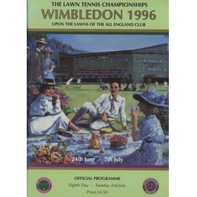 WIMBLEDON CHAMPIONSHIPS 1996 TENNIS PROGRAMME