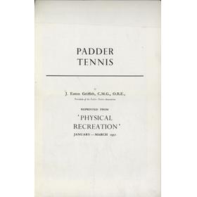 PADDER TENNIS