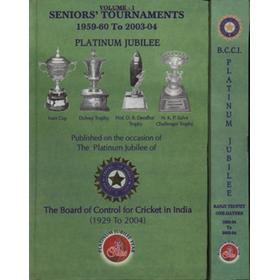 THE BOARD OF CONTROL FOR CRICKET IN INDIA - SENIORS