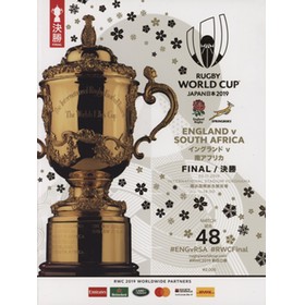 ENGLAND V SOUTH AFRICA 2019 (WORLD CUP FINAL) RUGBY PROGRAMME