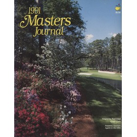 MASTERS 1991 (AUGUSTA) OFFICIAL GOLF PROGRAMME