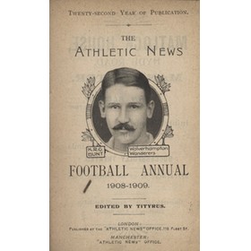 ATHLETIC NEWS FOOTBALL ANNUAL 1908-09