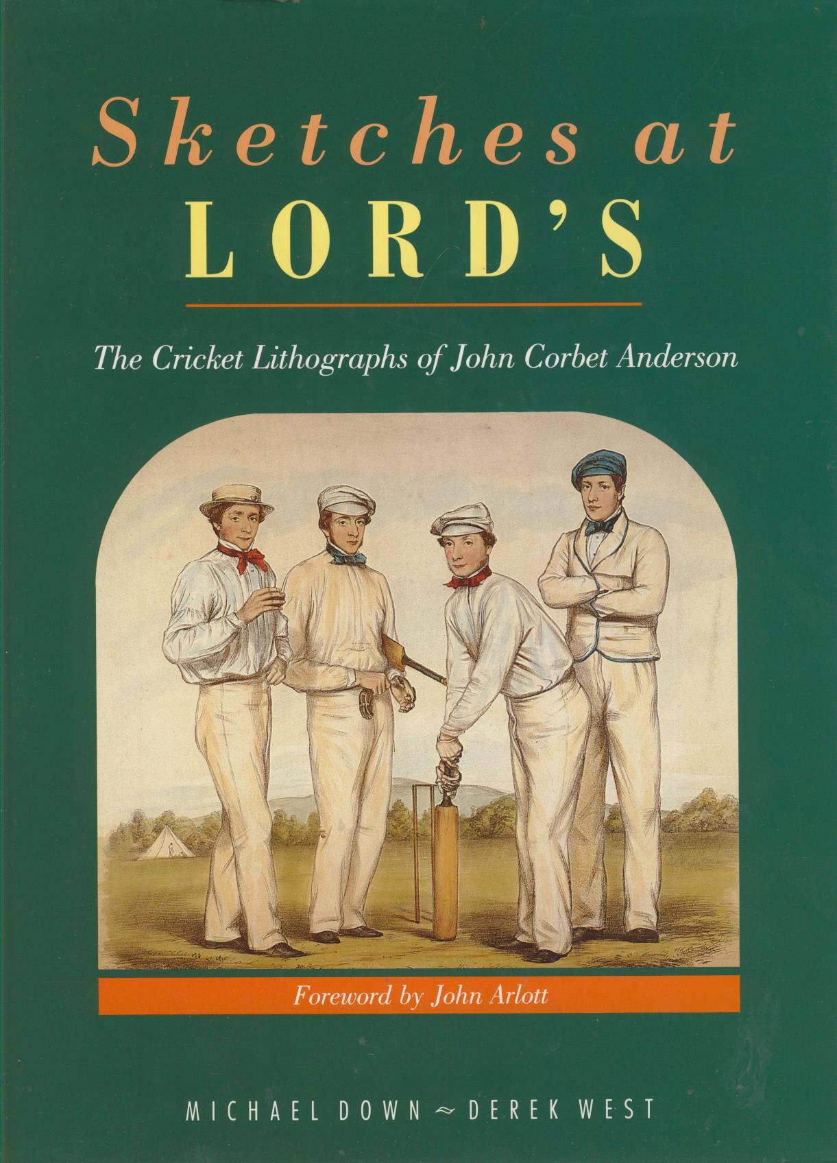 Sketches At Lord S The Cricket Lithographs Of John Corbet Anderson