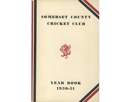 SOMERSET COUNTY CRICKET CLUB YEARBOOK 1950-51