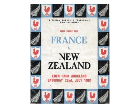 NEW ZEALAND V FRANCE 1961 (1ST TEST)