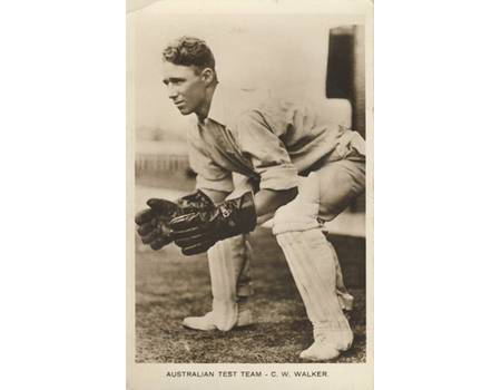 CHARLIE WALKER (AUSTRALIA) CRICKET POSTCARD