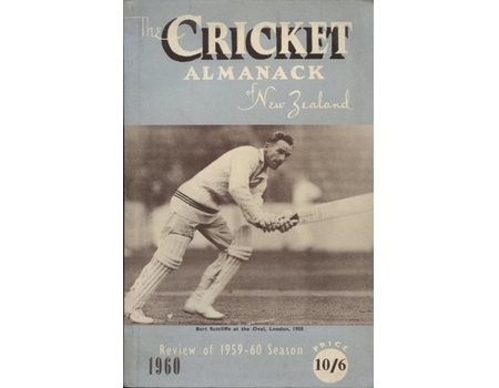 THE CRICKET ALMANACK OF NEW ZEALAND 1960