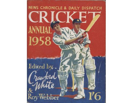 NEWS CHRONICLE CRICKET ANNUAL 1958