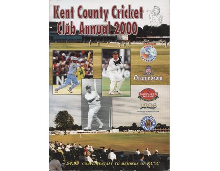 KENT COUNTY CRICKET CLUB 2000 ANNUAL