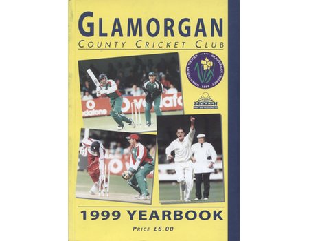 GLAMORGAN COUNTY CRICKET CLUB YEAR BOOK 1999