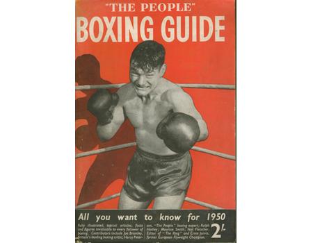 THE PEOPLE BOXING GUIDE 1950