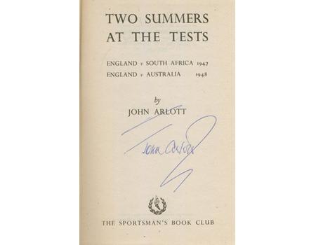 TWO SUMMERS AT THE TESTS