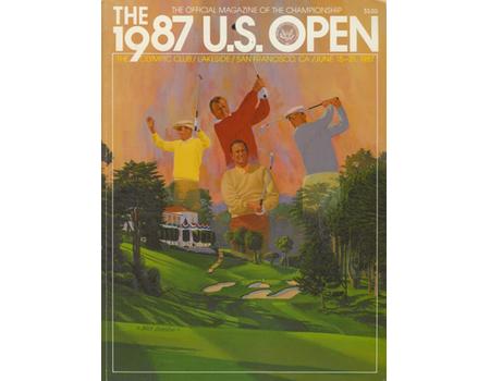 U.S. OPEN CHAMPIONSHIP 1987 GOLF PROGRAM