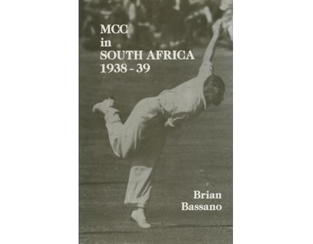 M.C.C. IN SOUTH AFRICA 1938-39