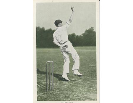 COLIN BLYTHE (KENT & ENGLAND) CRICKET POSTCARD