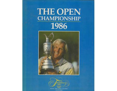 OPEN CHAMPIONSHIP 1986 