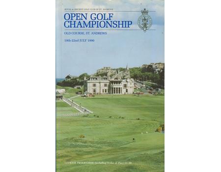 OPEN GOLF CHAMPIONSHIP 1990 (ST. ANDREWS) GOLF PROGRAMME