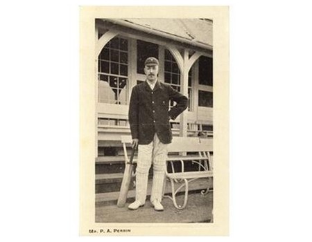 PERCIVAL ALBERT PERRIN (ESSEX) CRICKET POSTCARD