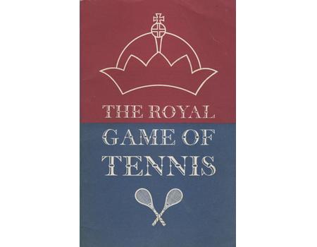 THE ROYAL GAME OF TENNIS