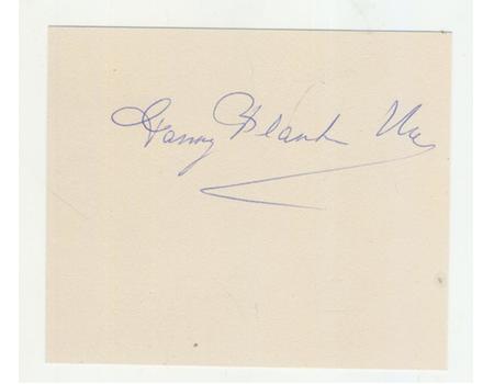 FANNY BLANKERS-KOEN AUTOGRAPH