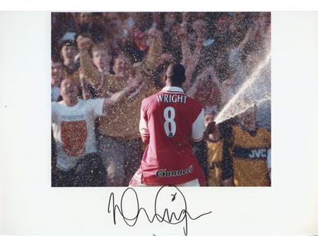 IAN WRIGHT (ARSENAL) SIGNED PHOTOGRAPH