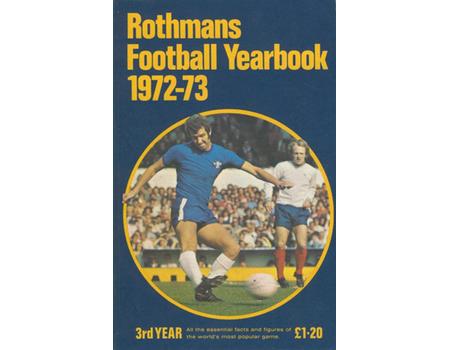 ROTHMANS FOOTBALL YEARBOOK 1972-73