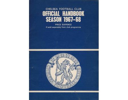 CHELSEA FOOTBALL CLUB OFFICIAL HANDBOOK 1967-68