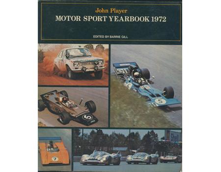 JOHN PLAYER MOTOR SPORT YEARBOOK 1972