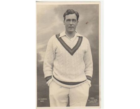 FRANK WOOLLEY (KENT & ENGLAND) CRICKET POSTCARD