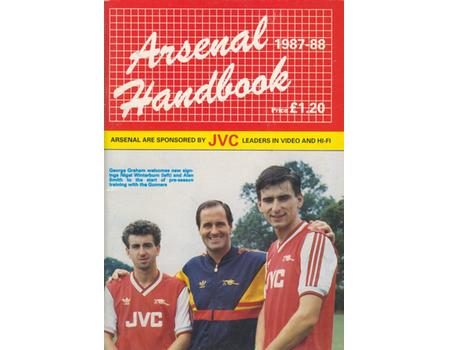 ARSENAL FOOTBALL CLUB OFFICIAL HANDBOOK 1987-88