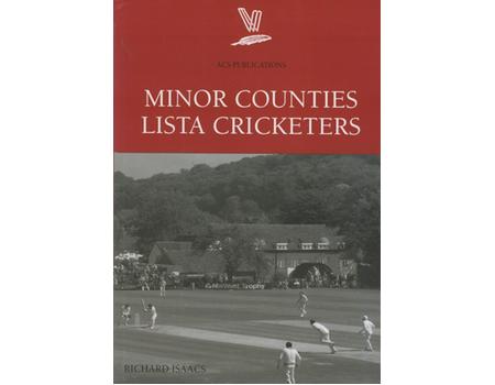 MINOR COUNTIES LIST A CRICKETERS