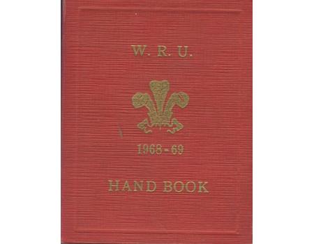 WELSH RUGBY UNION HANDBOOK 1968-69