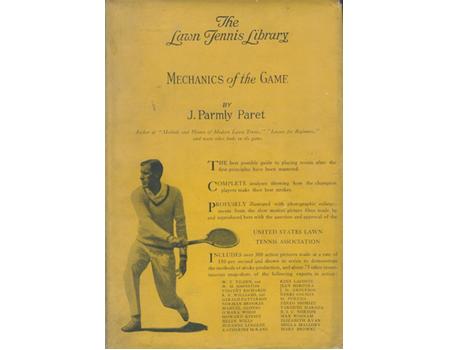 MECHANICS OF THE GAME OF LAWN TENNIS