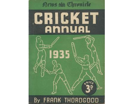 NEWS CHRONICLE CRICKET ANNUAL 1935