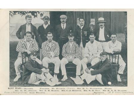 KENT TEAM 1903 (CANTERBURY) CRICKET POSTCARD