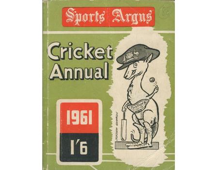 SPORTS ARGUS CRICKET ANNUAL 1961