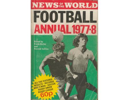 NEWS OF THE WORLD FOOTBALL ANNUAL 1977-78