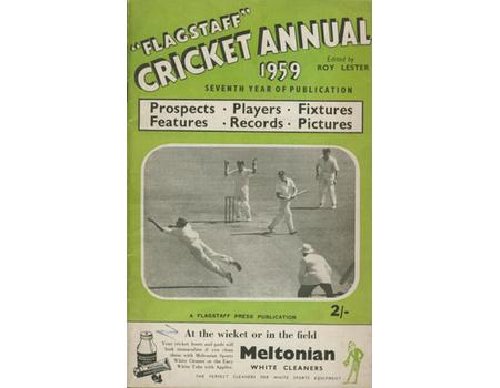 "FLAGSTAFF" CRICKET ANNUAL 1959