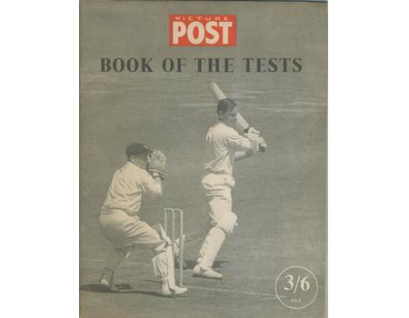 THE PICTURE POST BOOK OF THE TESTS 1956