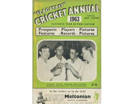 "FLAGSTAFF" CRICKET ANNUAL 1963