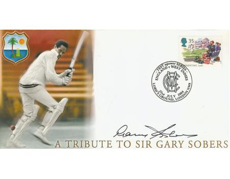 SIR GARY SOBERS 2004 SIGNED FIRST DAY COVER