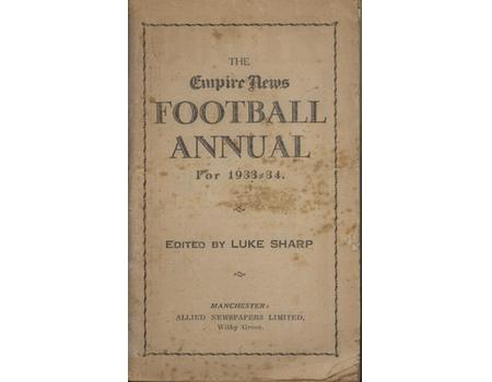 EMPIRE NEWS FOOTBALL ANNUAL 1933-34