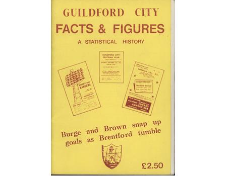 GUILDFORD CITY FACTS & FIGURES - A STATISTICAL HISTORY