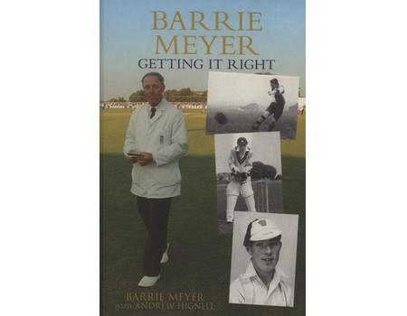 BARRIE MEYER - GETTING IT RIGHT