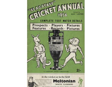 "FLAGSTAFF" CRICKET ANNUAL 1956