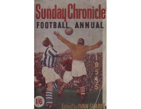 SUNDAY CHRONICLE FOOTBALL ANNUAL 1954-55