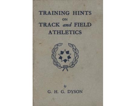 TRAINING HINTS ON TRACK AND FIELD ATHLETICS