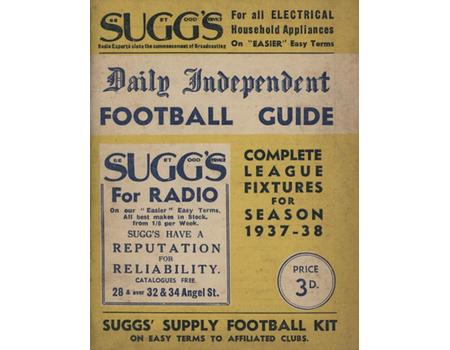 THE DAILY INDEPENDENT FOOTBALL GUIDE 1937-38