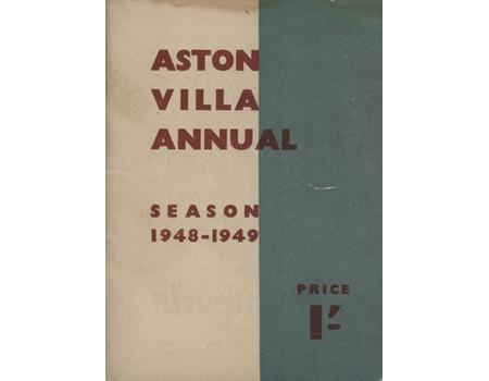 ASTON VILLA FOOTBALL CLUB OFFICIAL HANDBOOK 1948-49